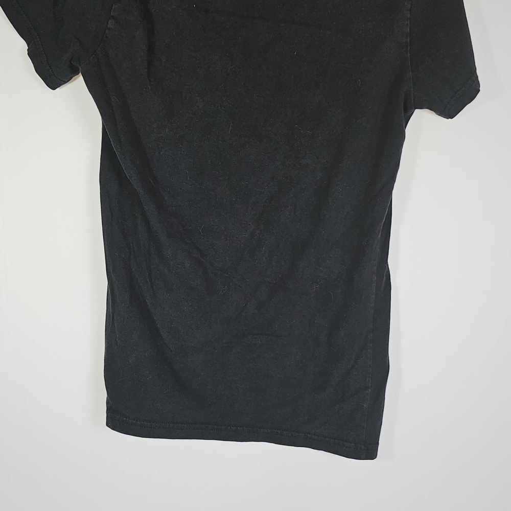 Adidas Black Tee with White Emblem - Picture 2 of 6